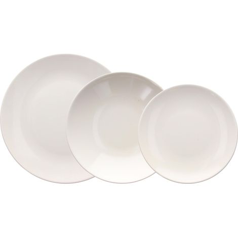 Tognana Natural Love, Servizio piatti 18 pezzi per 6 persone, Stoneware, Beige (1/5)