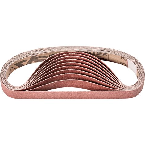 PFERD TOOLS Korund Schleifband BA 20x480mm A80 für universelle Anwendung mit Bandschleifer 10 Stk (1/4)