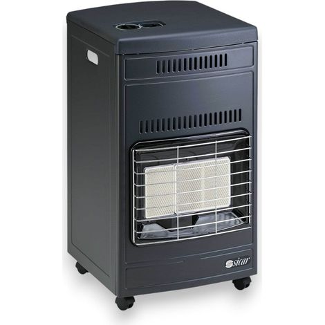 Stufa infrarossi a gas gpl 4200W grigia 40.5x45xH77 cm Sicar Euro90 (1/5)