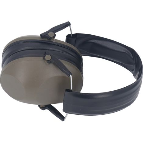 Casque antibruit de sécurité, protection auditive, casque pliable, casque de protection sonore confortable, vert (1/5)