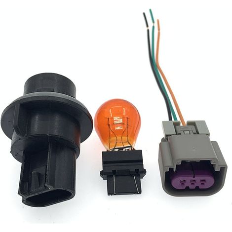 68083021AA Applicable to Dodge Ram pickup trucks: parking signal turn signal socket, light socket, plug, and bulb. (1/5)
