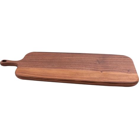 1 Planche Apéro Manche Noyer 53x17,5cm Fromage Amuse-bouches Cuisine (1/2)