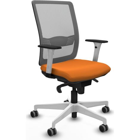 Sedia da ufficio piqueras y crespo Haches bianco schiuma imbottita (1/2)