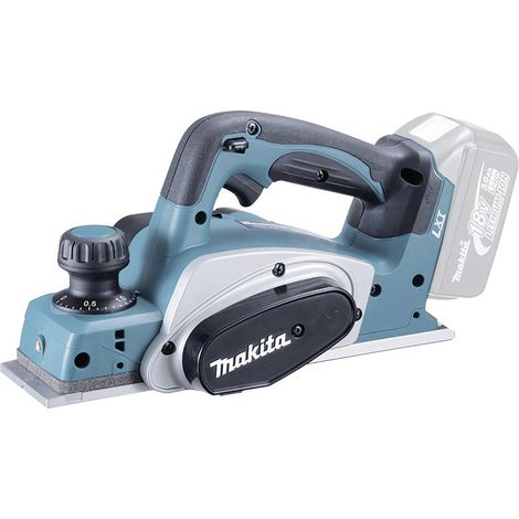 Makita – Rabot électrique 18V DKP180Z – Largeur de rabotage 82mm – Profondeur de coupe 2mm – Moteur Brushless pour finition précise (1/5)