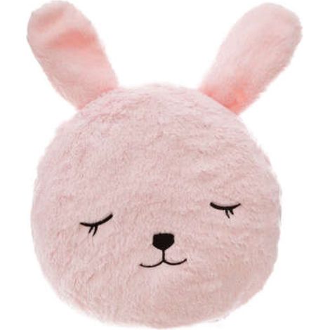 Cuscino coniglio rosa Ø28 cm