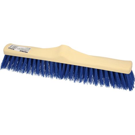 Spazzola industriale in fibra di PVC semirigida. Supporto in polipropilene 50 cm. (Senza maniglia) (1/5)