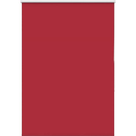 Maison Exclusive - Estor Enrollable Opaco Rojo 105x175 cm Tela An