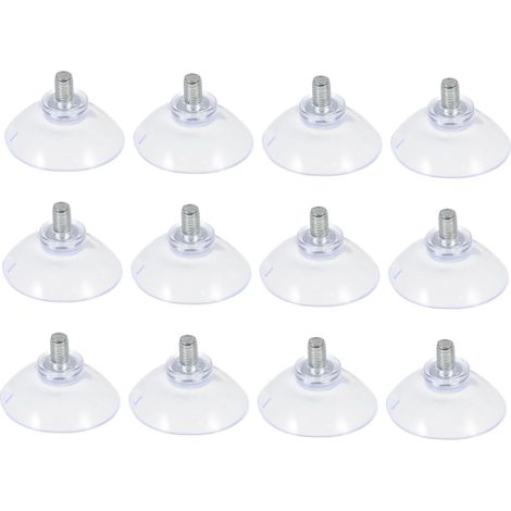 de 12 ventouses transparentes multi usages supports antid (1/5)