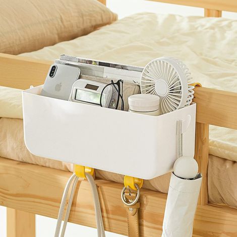 multi-function Hanging Storage Basket, Practical Hanging Storage Box, Bedside Hanging Organizer, Used For Remote Control, Book, Newspaper, Phone,