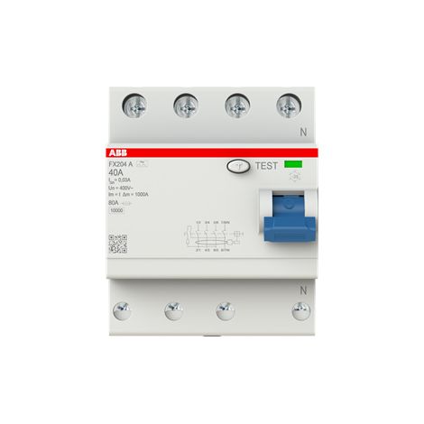 ABB Stotz Kontakt Fehlerstromschutzschalter 40A weiß
