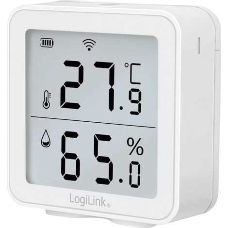 Sensor inteligente de temperatura y humedad Wifi Tuya (1/5)