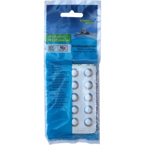 pH / Sauerstoff-Ersatztabletten - mit je 30 Tabletten, geblistert