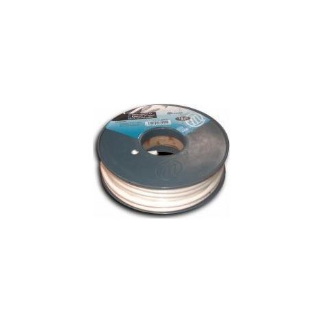 Câble TV coaxial bobine 19 VATC 15 m - blanc