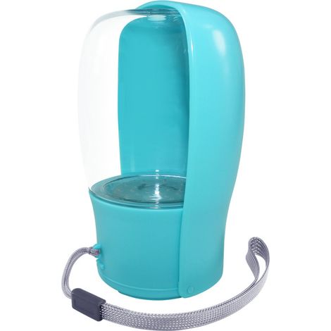 1 Gourde pliable chien, 280ml, anti-fuite, filtre charbon, silicone, randonnée voyage (1/5)