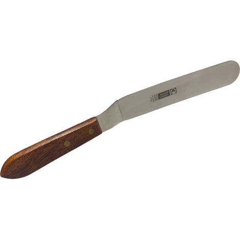 Thermohauser spatola a ginocchio manico legno chiodato flessibile cm 16,5x3,2 (1/3)