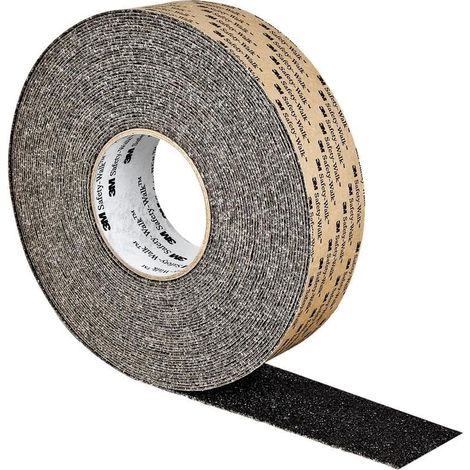 3M Safety-Walk Nastro Antiscivolo Coarse 710, Nero, 51 mm x 18.3 m (1/2)