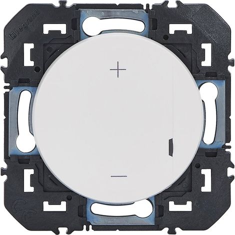 Interruptor regulador de intensidad Legrand Dooxie con pulsador, blanco LEGRAND (1/3)