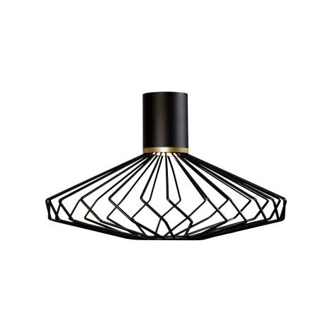 Abat-jour filaire plafond chambre noir Nowodvorski PICO
