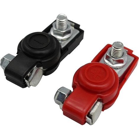 Connecteur de borne de batterie auto réglable positif négatif
