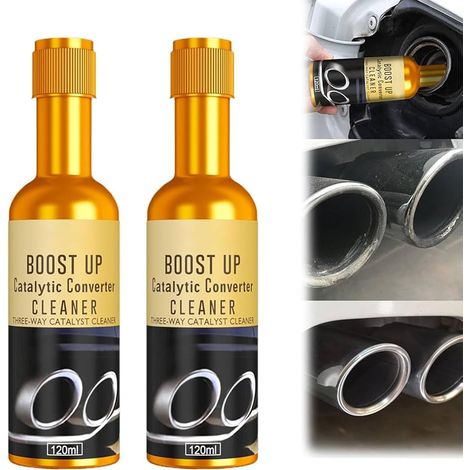 Nettoyant Catalyseur 2x120ml - Additif Essence pour Pot Catalytique, Réduit Pollution et Améliore Performance Moteur - Compatible Tous Véhicules (1/5)