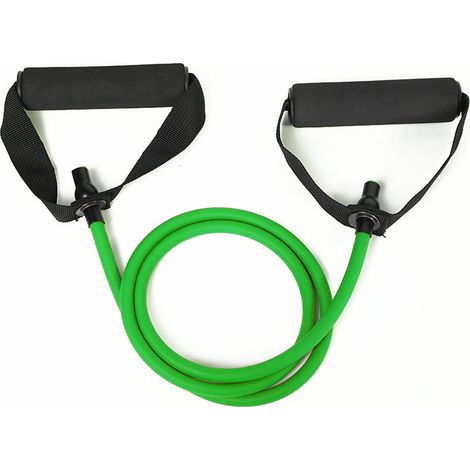 Bandes De Resistance Avec Poignees - Pour Renforcement Musculaire Et Rehabilitation - 5 Niveaux De Resistance - Lot De 5 (1/5)