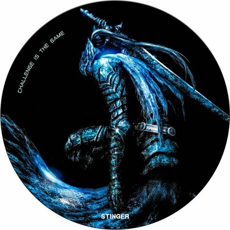 Alfombra Gaming Woxter Stinger Floorpad FUTURE/ Púrpura