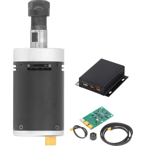 Kit moteur sans balais 10000 tr/min électrique 24V DC pour machine de gravure CNC 3018 Pro (1/5)