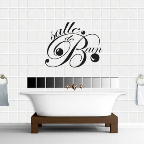 Sticker Mural - PVC - 45 x 55 cm - Réglable - Pour Mur Verre Céramique Miroir Voiture - 1 Pièce (1/4)