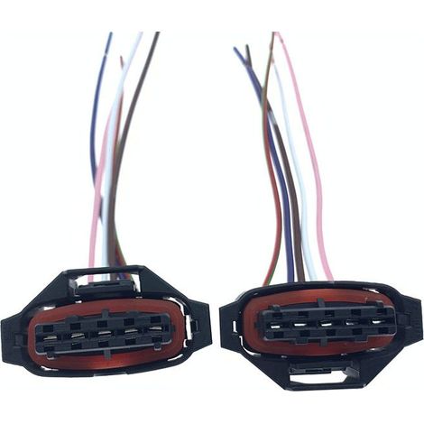Compatible avec les débitmètres d'air Bosch 516, 270, 140, 900, 258, 196 et 914. Connecteur pour débitmètre d'air : JB1361-5P
