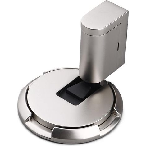 Byshayne,Tope de puerta ajustable,Amortiguador magnético para puerta,Soporte mecánico anticolisión,Absorción de impactos,Base giratoria de 360° (1/5)