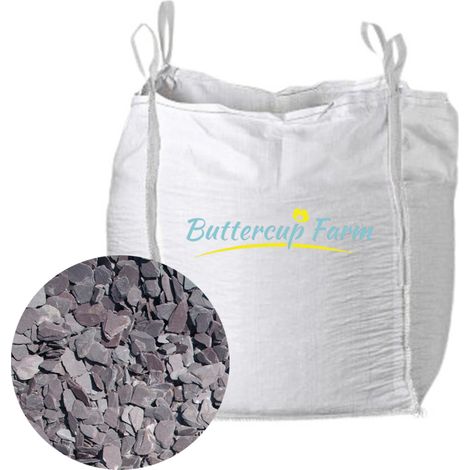 Blue Slate 20mm - Premium Aggregate Bulk Bag - 850 Kilos