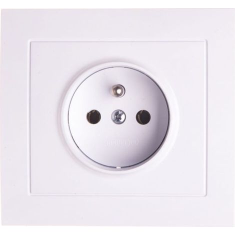 Presa singola Kier con/senza bianco GP-1WZ/00