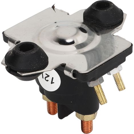 Relais solénoïde 12 V à 4 bornes 89 818997A1 en métal haute résistance pour moteur marin 20-90 CV (1/5)