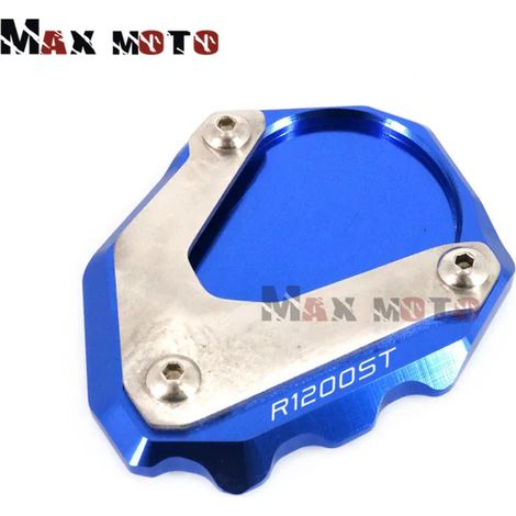 (R1200ST-Bleu) Compatible avec BMW R1200RT R1200 RT R 1200RT 2004-2013 R1200ST 2003-2007 - Extension de béquille latérale pour moto maxpower (1/4)