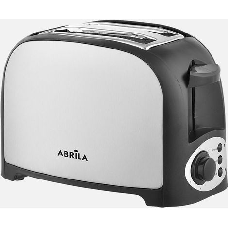 Grille-pain Riaza 750W Noir/Argent 7 Niveaux de Toaste Arrêt Auto. 2 Fentes (1/2)