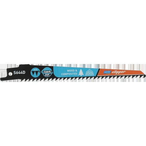 HOJA DE SIERRA NORTON S644D 152 mm 2 piezas MADERA BLANDA MADERA DE CONSTRUCCIÓN (1/2)