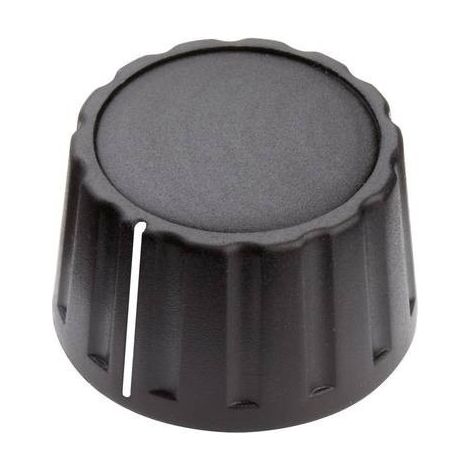 Mentor 4333.6001 4333.6001 Manopola rotativa Con indicatore Nero (Ø x A) 28 mm x 17 mm 1 pz.