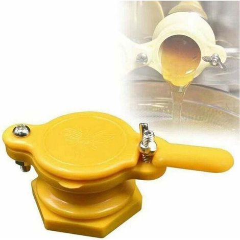 Robinet Extracteur Miel 6 pcs – Vanne Apiculture 44 mm pour Récolte Facile (1/4)
