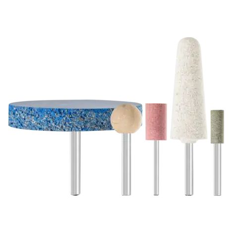PFERD TOOLS Poliflex Schleifstift Zylinderform Ø 4x8 mm Schaft-Ø 3 mm Bindung LR A120 10 Stk (1/4)