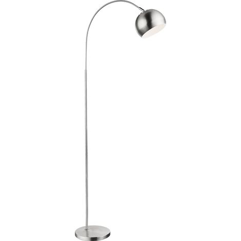 Globo - lámpara de pie - Benno - cromo - metal - lámpara de arco (1/5)