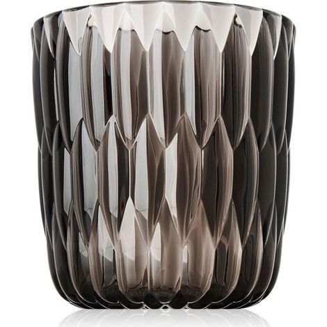 Vaso contenitore Jelly realizzato in PMMA colore Fumé Kartell 01227V9
