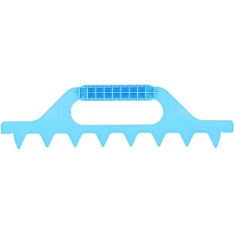 RASTKY Entretoise de Cadre en Plastique, Outil D'équipement Apicole pour Un Espacement Correct des Cadres, Taille de Cadre 9 pour Les Ruches (boîte Bleue 7) (1/5)