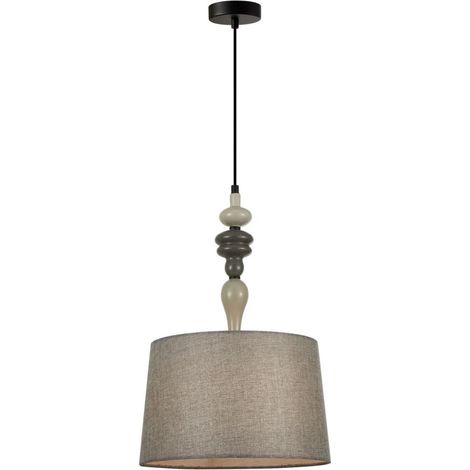 Lampada a sospensione Nero PND-22374A-BK Italux (1/2)
