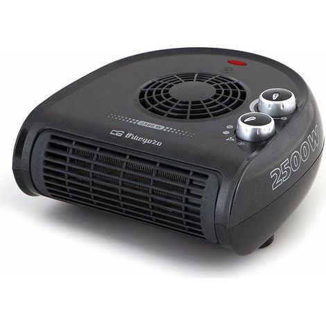 Orbegozo FH 5032 Radiateur électrique noir 1250W-2500W (1/3)
