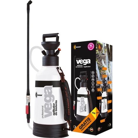 KWAZAR.VEGA SPRAYER 9L WEISS ZUM BLEICH
