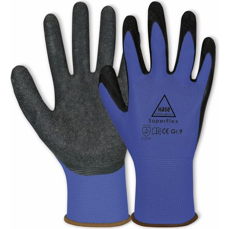 Hase Superflex Blue Montagehandschuh aus Polyester Größe 10 10 Stk