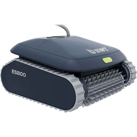 BWT – Robot piscine électrique ES800 – Nettoyage fond, parois et ligne d'eau – 3 cycles de nettoyage – 18m câble – Technologie Gen Core 7