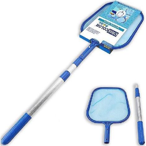 Trade Shop - Laubfangnetz mit 135 cm Teleskopstange zur Poolreinigung 42389 -