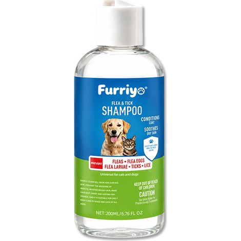 Furriyo Haustier-Schutzshampoo – Sanfte Reinigung, Fleckenentfernung, Duft und Geschmeidigkeit für Haustiere (1/5)