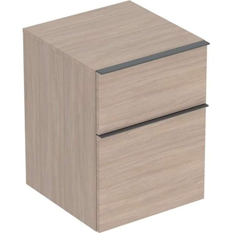 Geberit iCon armario lateral, 2 cajones, 45x60x47,6 cm, 502315, (1/2)
